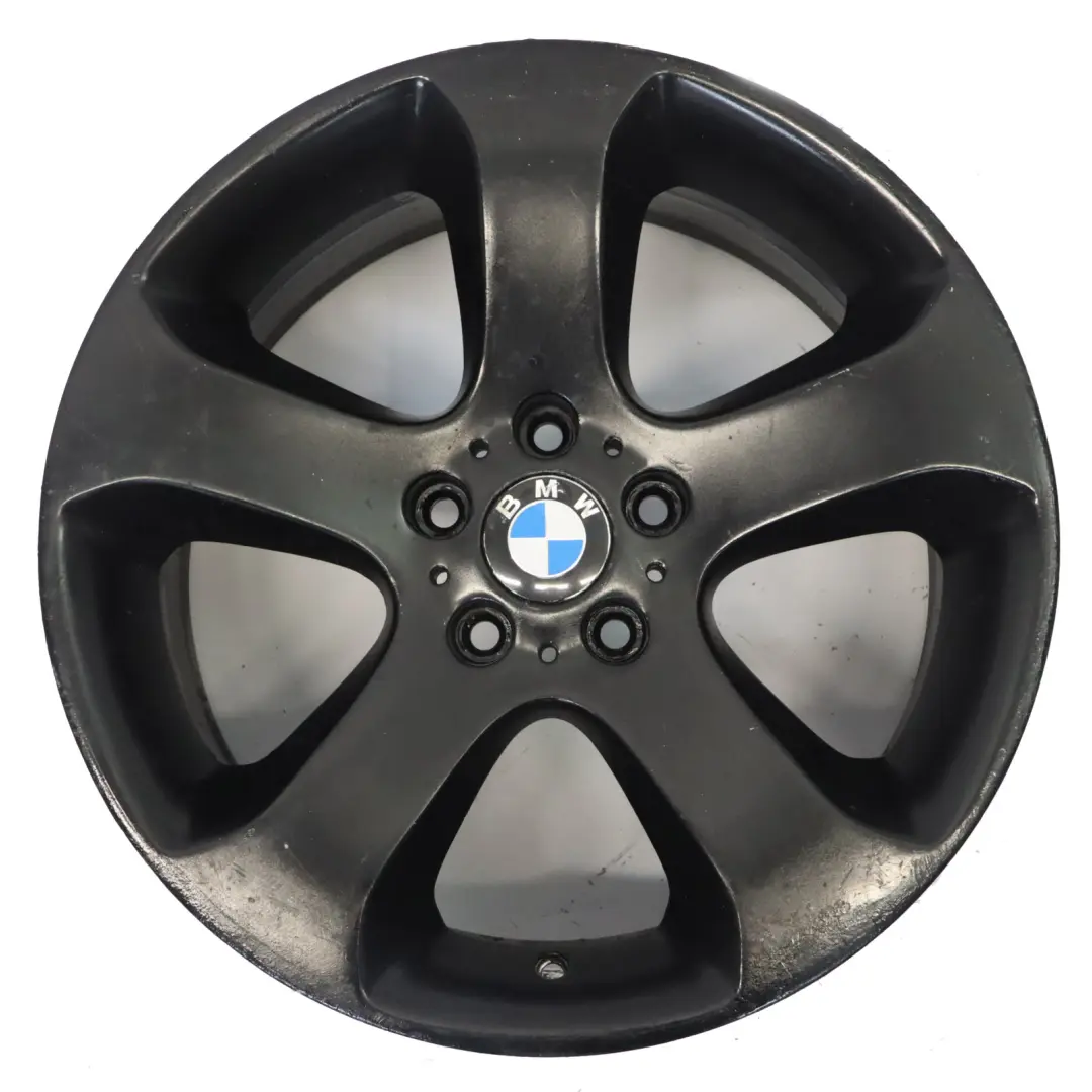 Front Black Wheel Alloy Rim 19" Star Spoke 132 9J ET:48 to BMW X5 E53 with Part number 6761931 BMW X5 E53 Front Black Wheel Alloy Rim 19" Star Spoke 132 9J ET:48 - SKU 6761931-5 - Part number 6761931