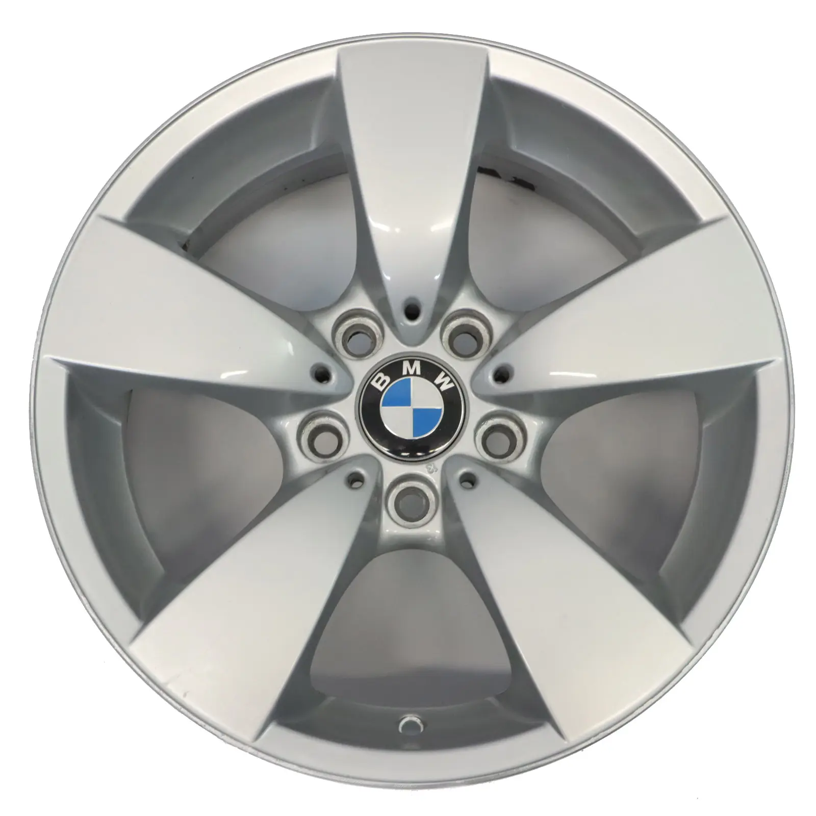 BMW E60 E61 Cerchio in lega argento 17" Spider Spoke 138 ET:20 7,5J