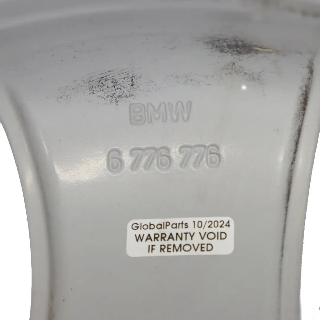 BMW E60 E61 Silver Alloy Wheel Rim 17" Spider Spoke 138 ET:20 7,5J - SKU 6762001-4 - Part number 6762001