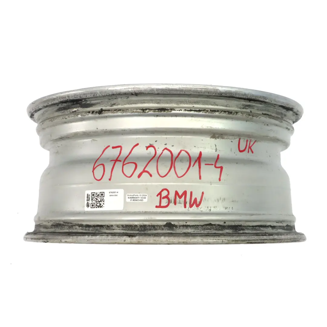 BMW E60 E61 Silver Alloy Wheel Rim 17" Spider Spoke 138 ET:20 7,5J - SKU 6762001-4 - Part number 6762001
