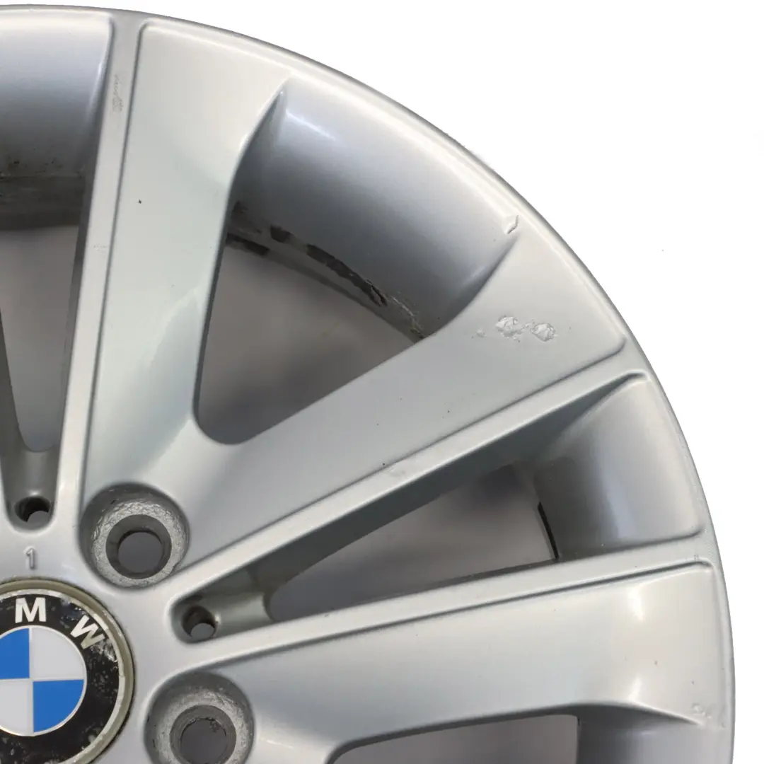 BMW E81 E87 Jante Alliage Argent 17" V-Spoke 141 ET:47 7J 6762888 - SKU 6762888-5 - Numéro de pièce 6775621