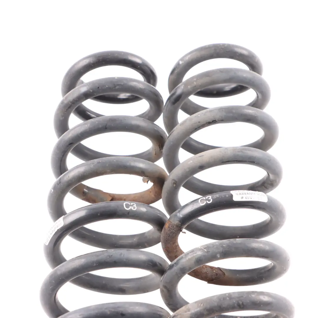 Axle Suspension Coil Spring Left Right N/O/S Set Kit to BMW E90 Rear with Part number 6767338 BMW E90 Rear Axle Suspension Coil Spring Left Right N/O/S Set Kit - SKU 6767338 - Part number 6767338