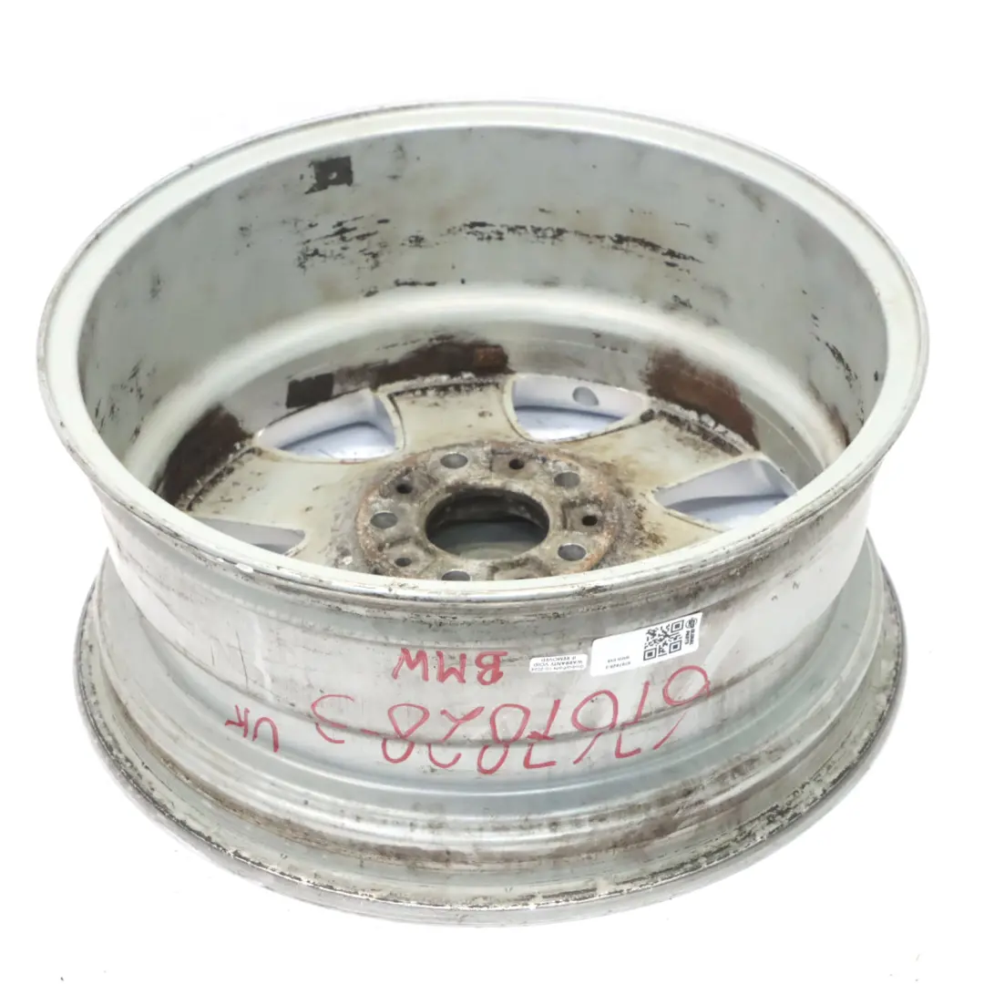BMW E65 Argento AlluMini o Cerchione IN Lega 18 " Raggi a Stella 175 8J Et - SKU 6767828-3 - Numero di parte 6767828
