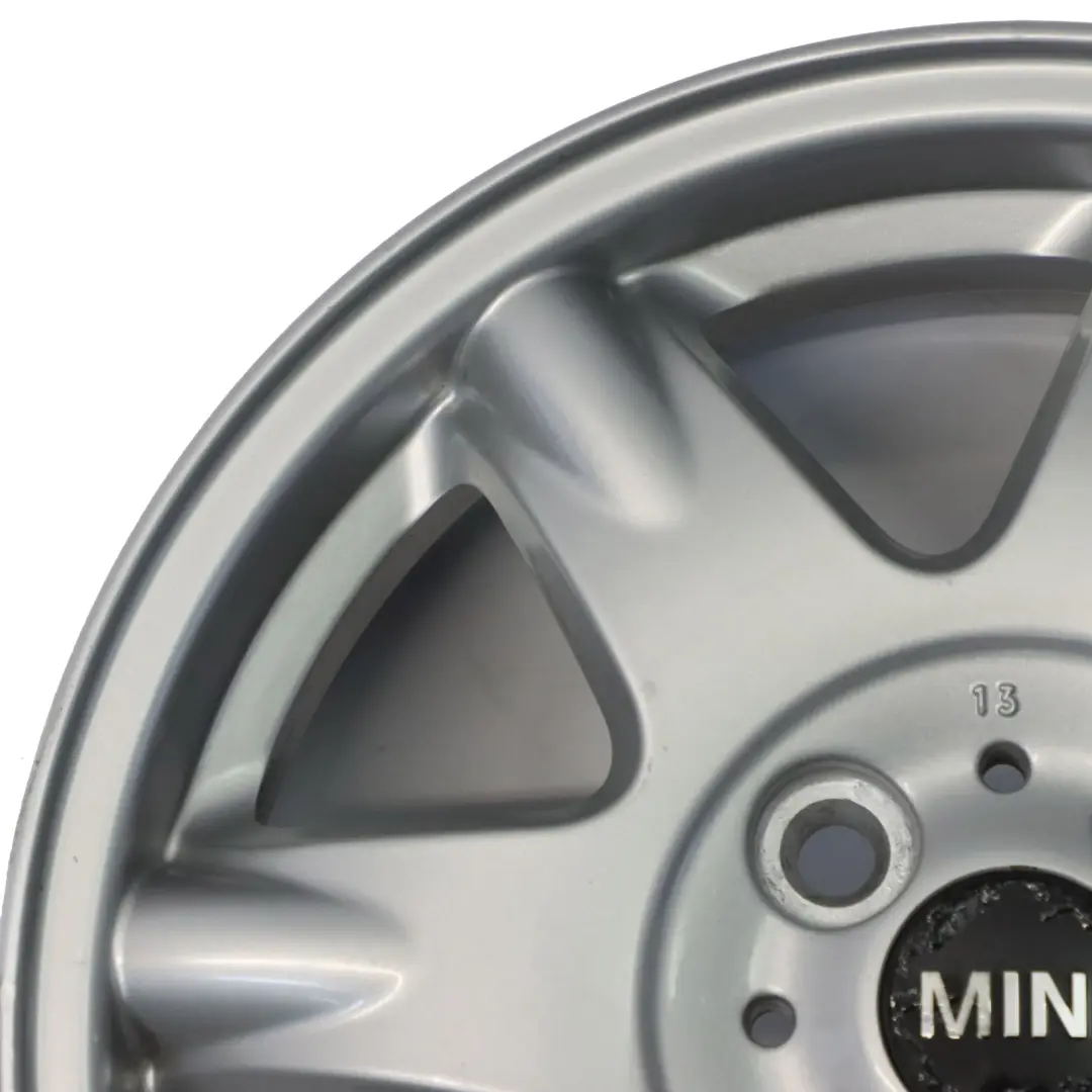 Silberne Leicht Metall Felge 15" ET:45 5,5J Mini R50 R55 R56 - SKU 6768972-1 - Teilenummer 6768972