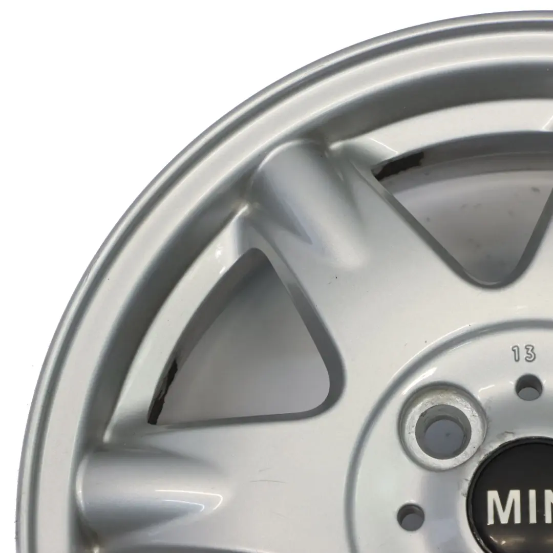 Mini Cooper R50 R55 R56 Silver Wheel Alloy Rim 15" 5,5J ET:45 Delta Spoke 96 - SKU 6768972-4 - Part number 6768972