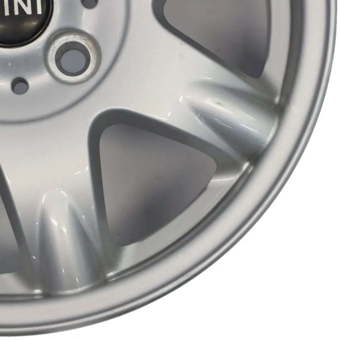 Alloy Rim 15" 5,5J ET:45 Delta Spoke 96 to Mini Cooper R50 R55 R56 Silver Wheel with Part number 6768972 Mini Cooper R50 R55 R56 Silver Wheel Alloy Rim 15" 5,5J ET:45 Delta Spoke 96 - SKU 6768972-4 - Part number 6768972