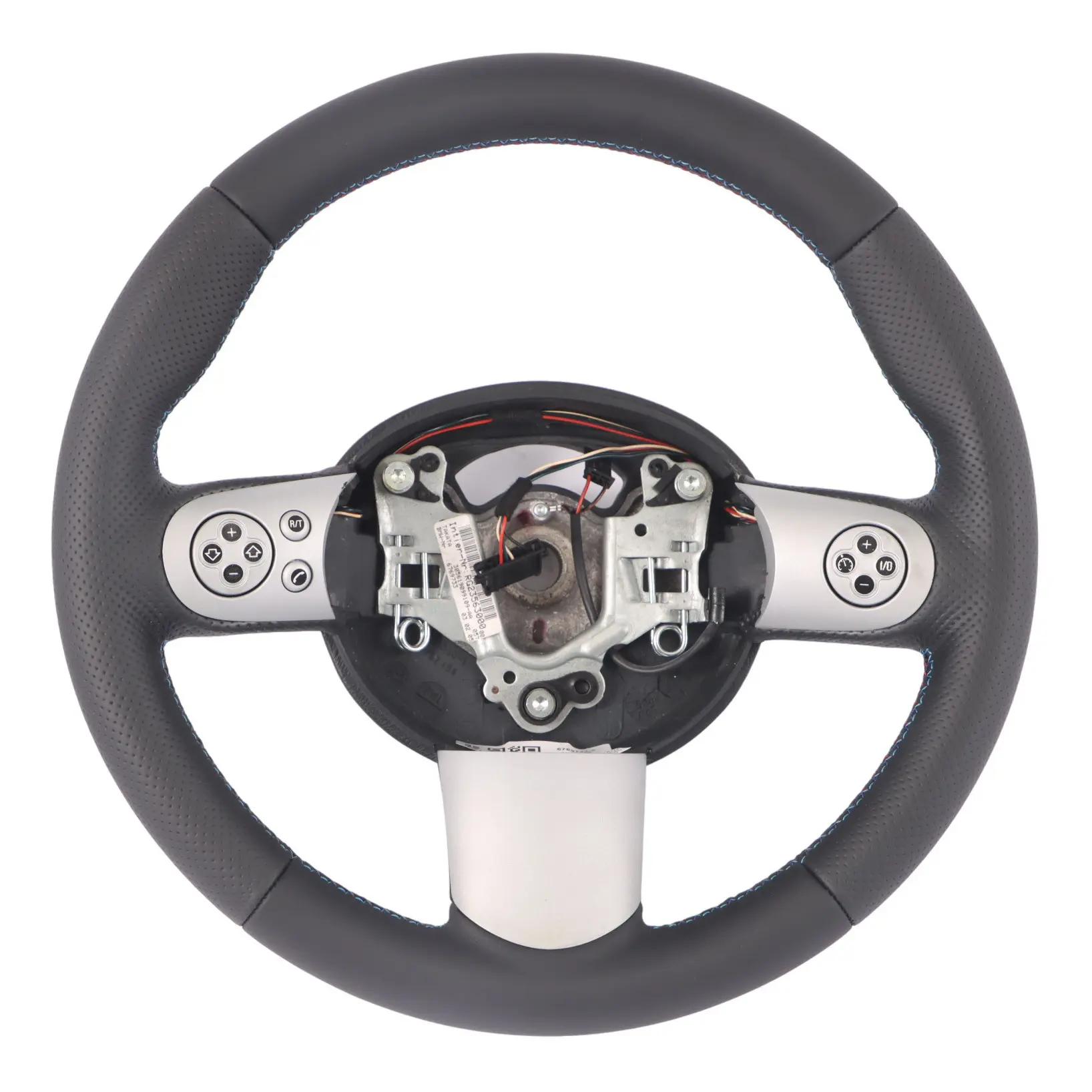 Lenkrad Mini Cooper R50 R52 R53 NEU Schwarz Leder Sport 6769733