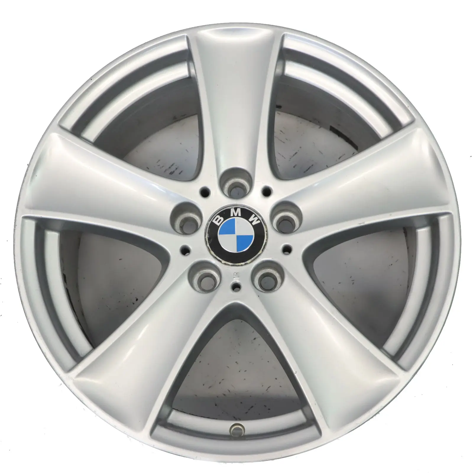 BMW X5 E70 Argento Cerchio in lega 18" ET:46 8.5J Star Spoke 209 6770200