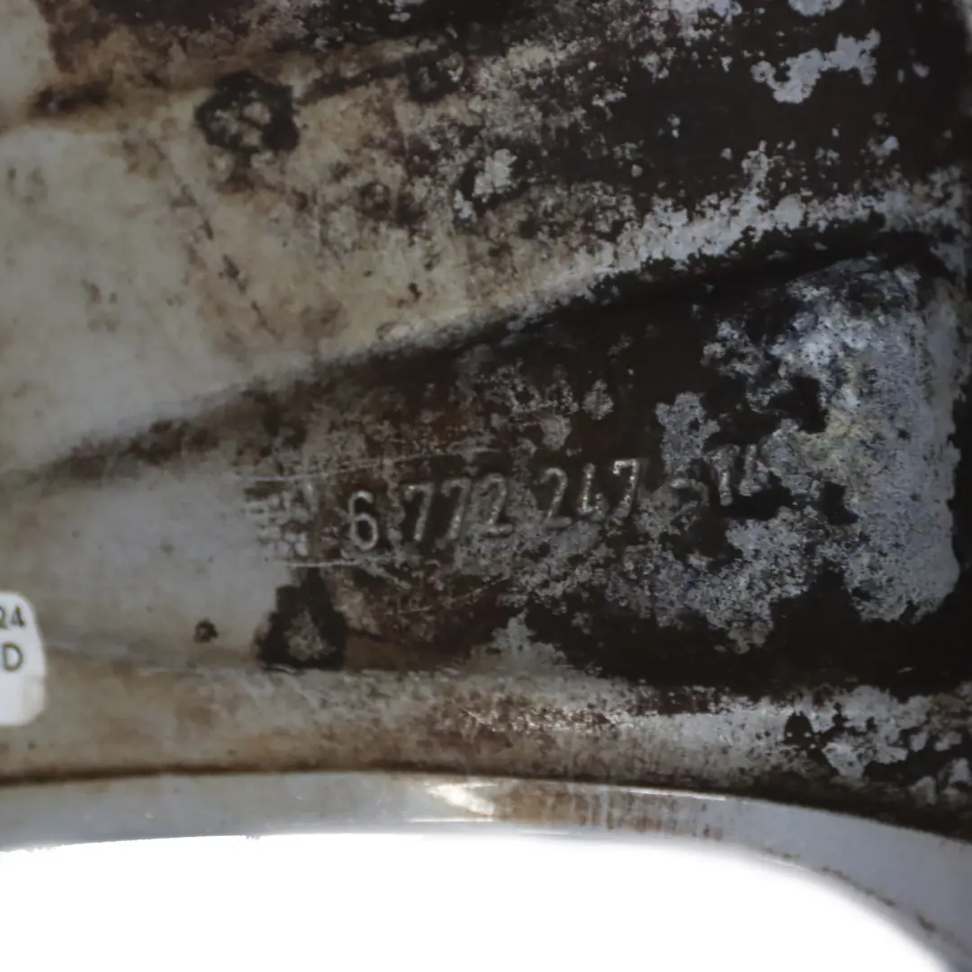 Front Wheel Alloy Rim 19" Star Spoke 213 ET:48 9J to BMW X5 SERIES E70 with Part number 6772247 BMW X5 SERIES E70 Front Wheel Alloy Rim 19" Star Spoke 213 ET:48 9J - SKU 6772247-1 - Part number 6772247