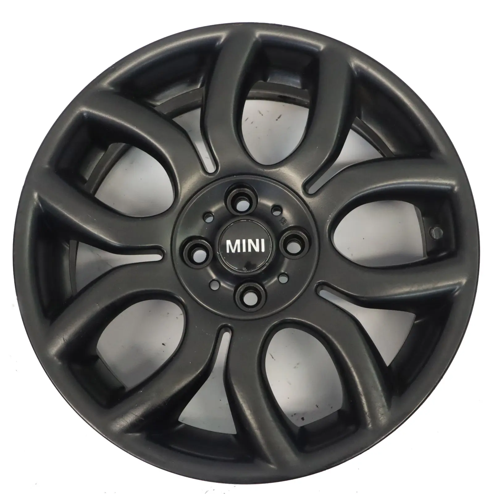 Mini Cooper 3 R50 R55 R56 Nero Cerchio AlluMini o 17" 7J ET: 48 Fiamma Raggio