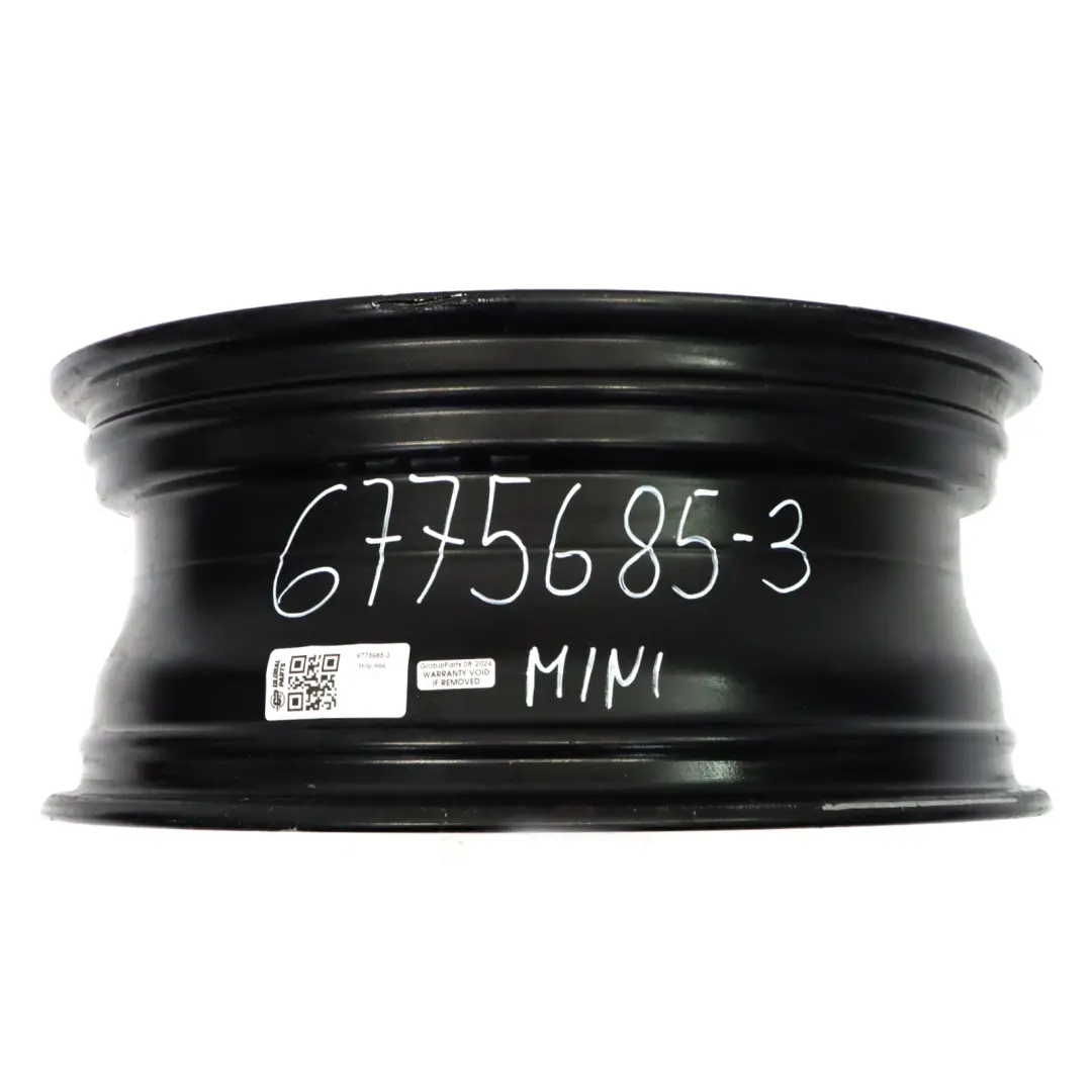 Mini Cooper 3 R50 R55 R56 Schwarz Alu Felge 17" 7J ET:48 Flamme Speiche 97 - SKU 6775685-3 - Teilenummer 6775685
