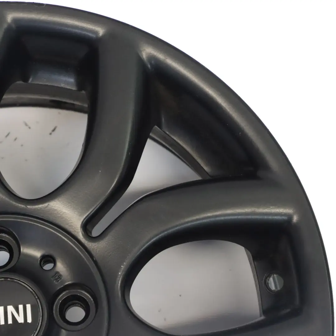 Mini Cooper 3 R50 R55 R56 Schwarz Alu Felge 17" 7J ET:48 Flamme Speiche 97 - SKU 6775685-3 - Teilenummer 6775685