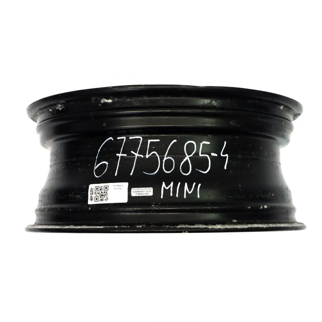 Mini Cooper 4 R50 R55 R56 Black Wheel Alloy Rim 17" 7J ET:48 Flame Spoke 97 - SKU 6775685-4 - Part number 6775685