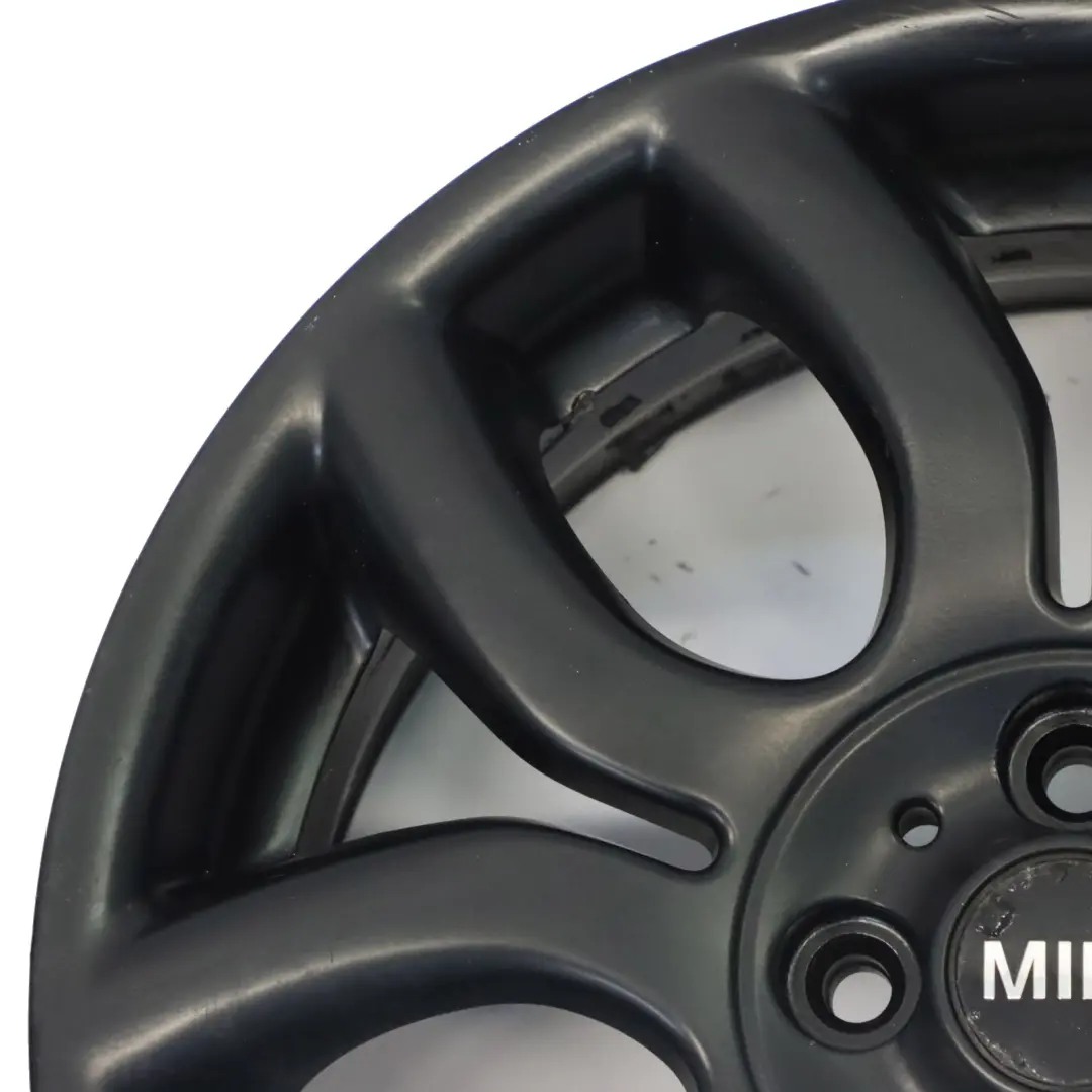 Mini Cooper 4 R50 R55 R56 Noir Jantes Alu 17" 7J ET:48 Flamme Rayon 97 - SKU 6775685-4 - Numéro de pièce 6775685