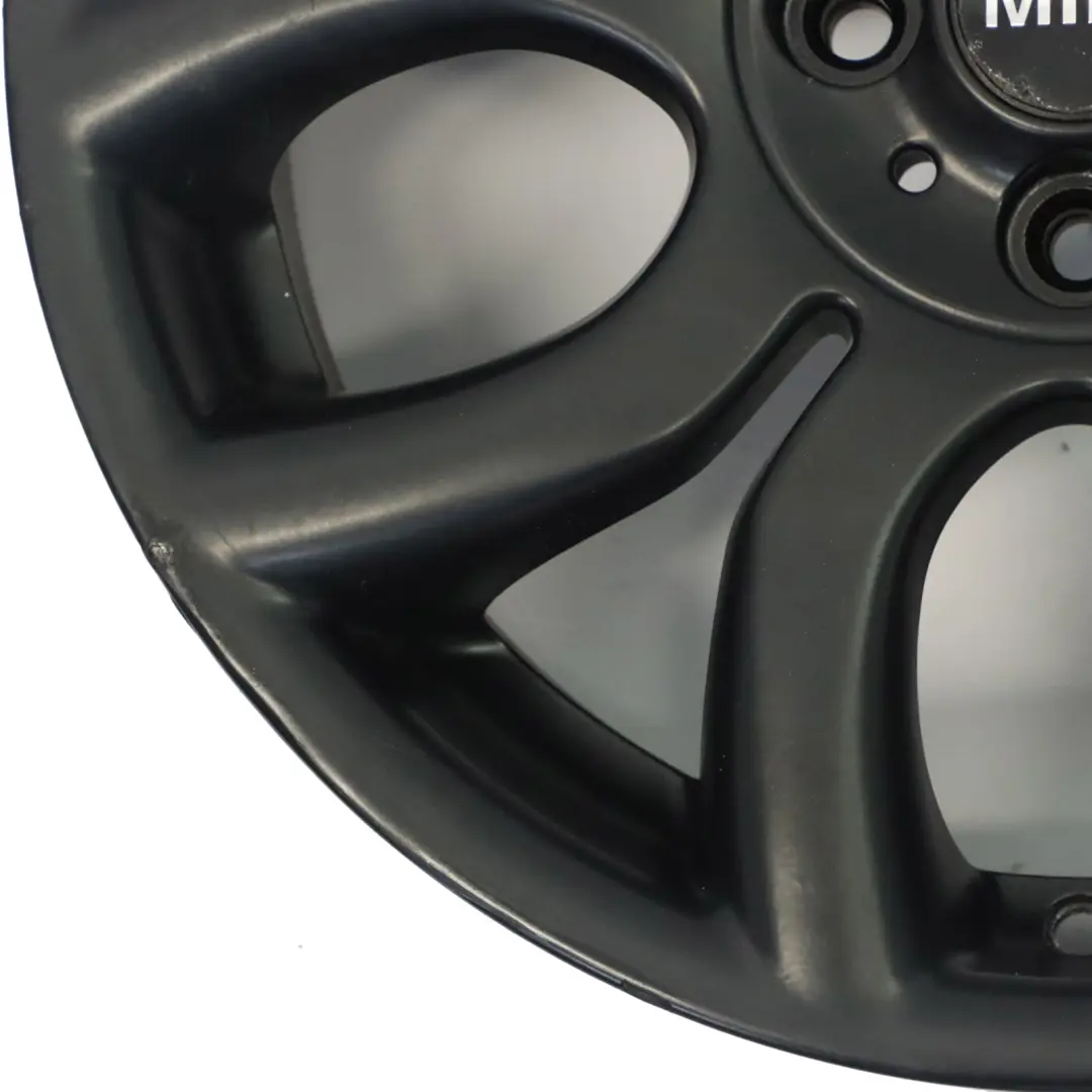 Mini Cooper 4 R50 R55 R56 Noir Jantes Alu 17" 7J ET:48 Flamme Rayon 97 - SKU 6775685-4 - Numéro de pièce 6775685