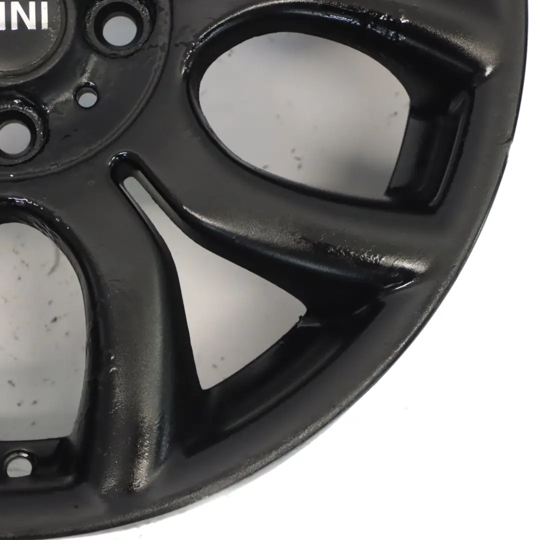 Alloy Rim 17" 7J ET:48 Flame Spoke 97 to Mini Cooper R50 R55 R56 Black Wheel with Part number 6775685 Mini Cooper R50 R55 R56 Black Wheel Alloy Rim 17" 7J ET:48 Flame Spoke 97 - SKU 6775685-5 - Part number 6775685