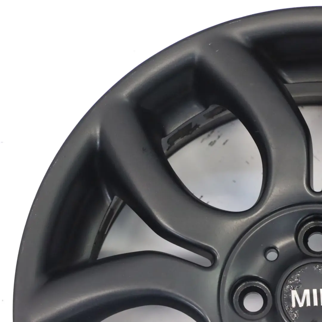 Alloy Rim 17" 7J ET:48 Flame Spoke 97 to Mini Cooper R50 R55 R56 Black Wheel with Part number 6775685 Mini Cooper R50 R55 R56 Black Wheel Alloy Rim 17" 7J ET:48 Flame Spoke 97 - SKU 6775685-6 - Part number 6775685