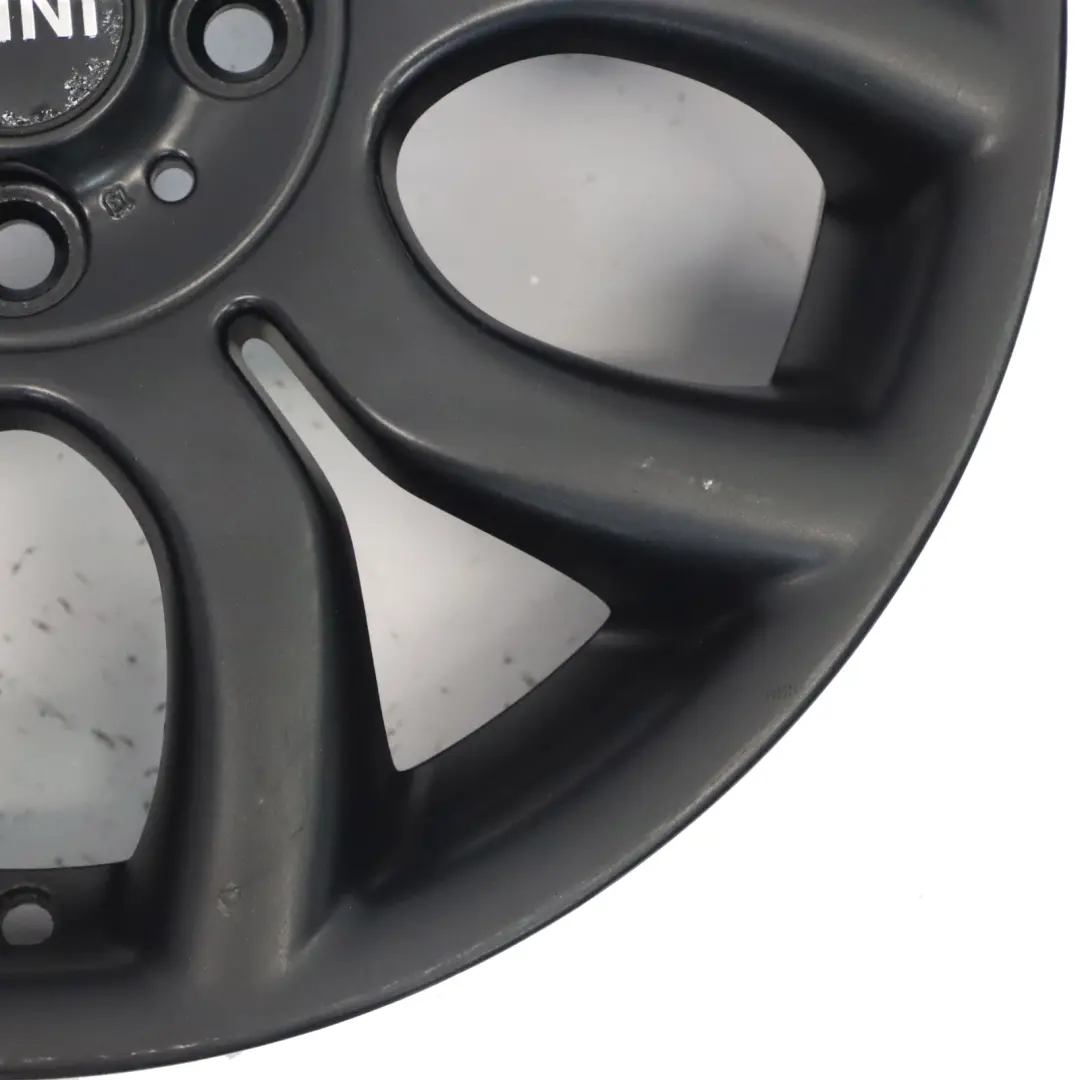 Alloy Rim 17" 7J ET:48 Flame Spoke 97 to Mini Cooper R50 R55 R56 Black Wheel with Part number 6775685 Mini Cooper R50 R55 R56 Black Wheel Alloy Rim 17" 7J ET:48 Flame Spoke 97 - SKU 6775685-6 - Part number 6775685