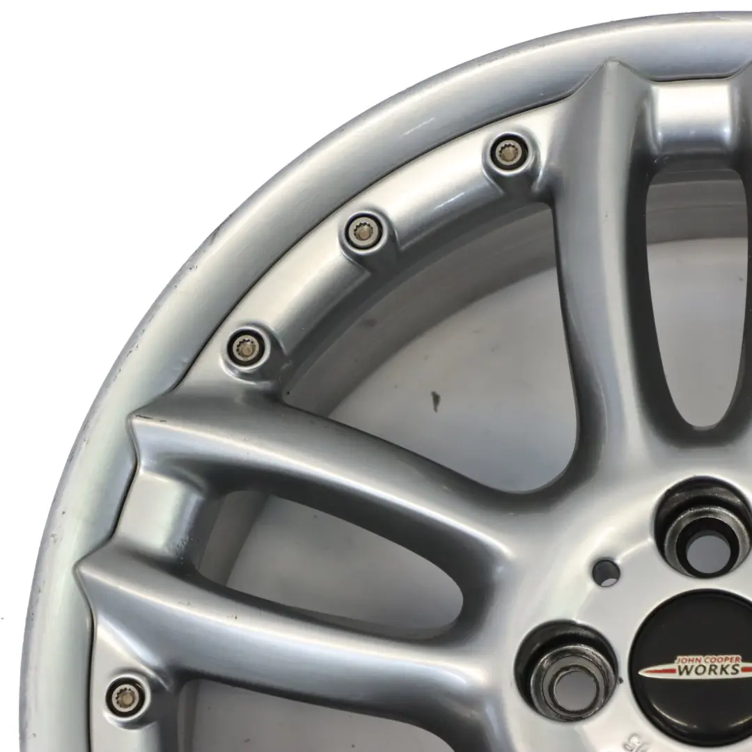 Mini R56 Grey Jante en alliage léger 18" 7J ET:52 Double Spoke - SKU 6777357-1 - Numéro de pièce 6777357