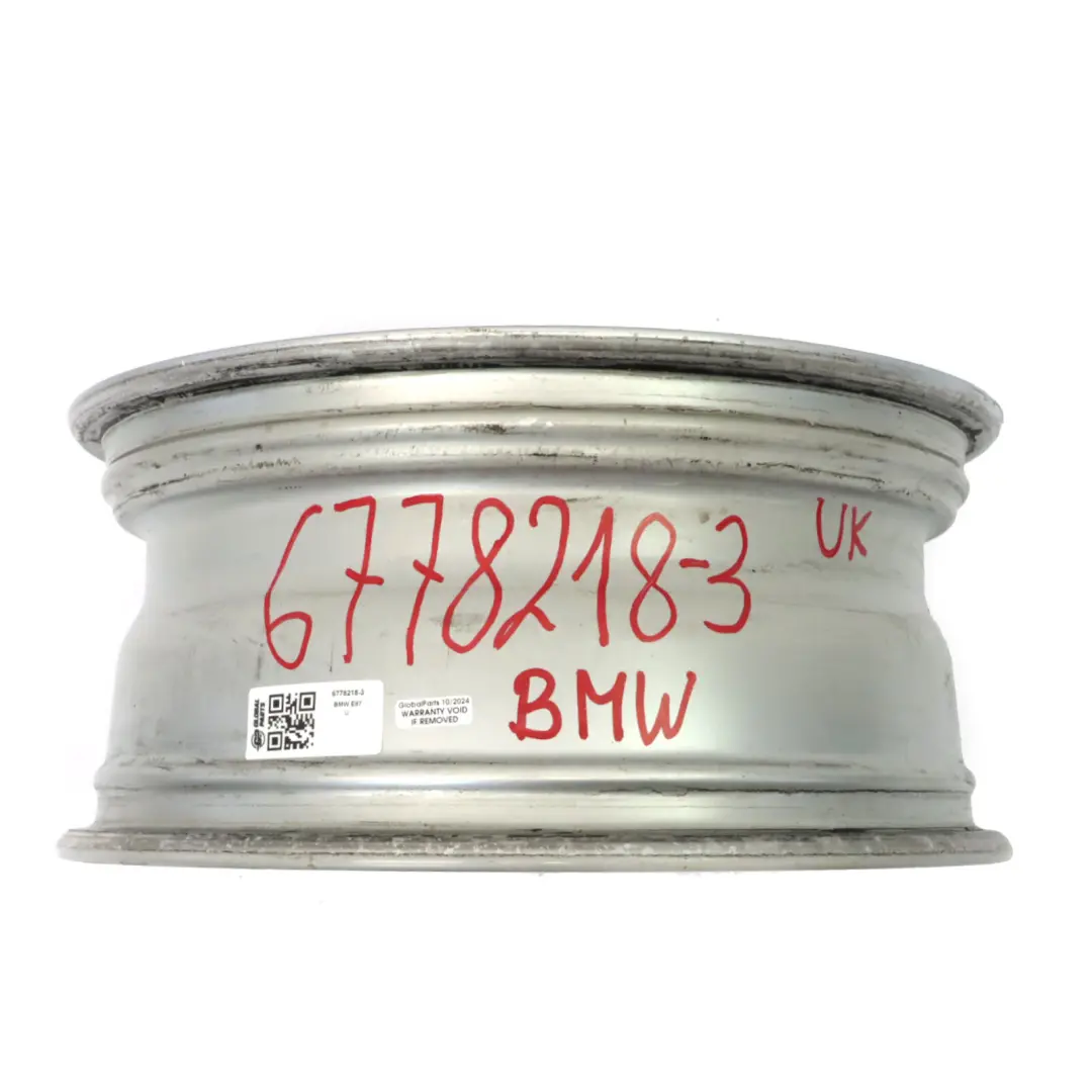 Alloy Wheel Rim 16" V-Spoke 255 ET:44 7J to BMW 1 Series E82 E81 E87 E88 with Part number 6778218 BMW 1 Series E82 E81 E87 E88 Alloy Wheel Rim 16" V-Spoke 255 ET:44 7J - SKU 6778218-3 - Part number 6778218