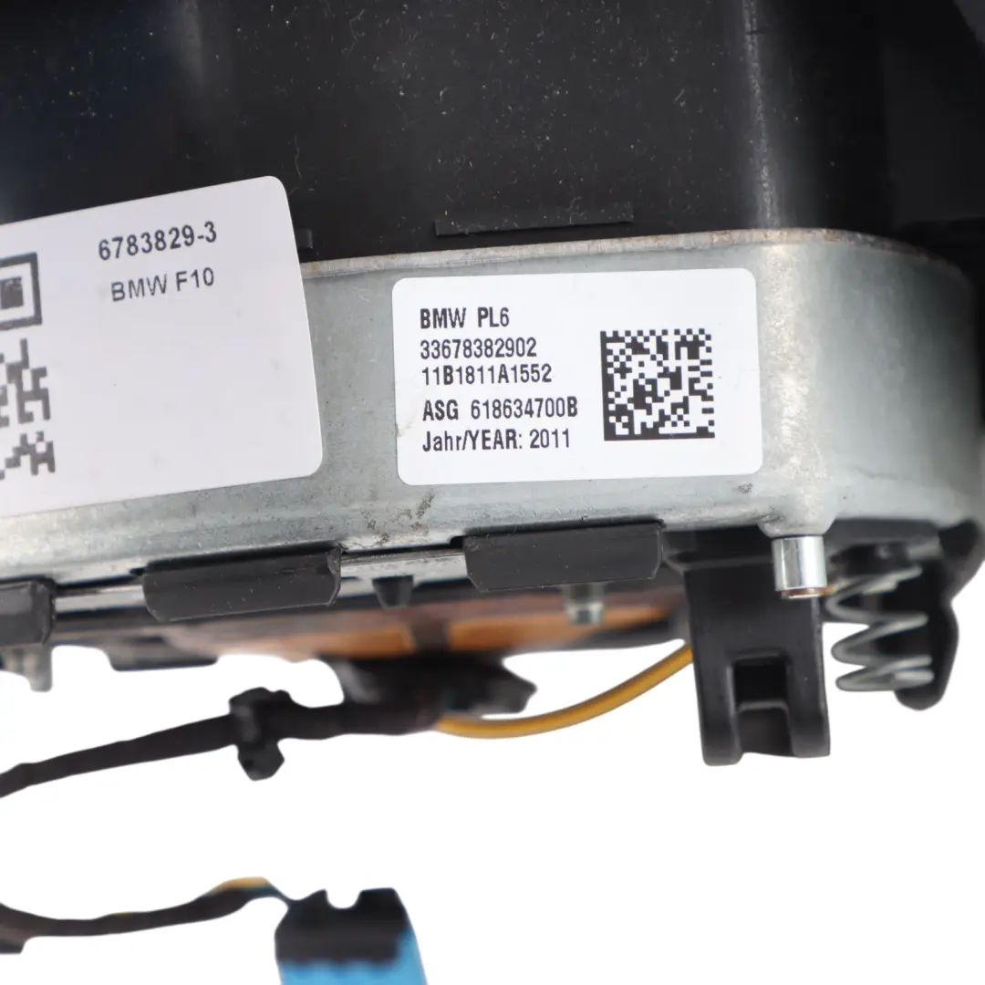 BMW F10 F11 F07 GT Steering Wheel Driver's Side Air Module DAMAGED - SKU 6783829-3 - Part number 6783829