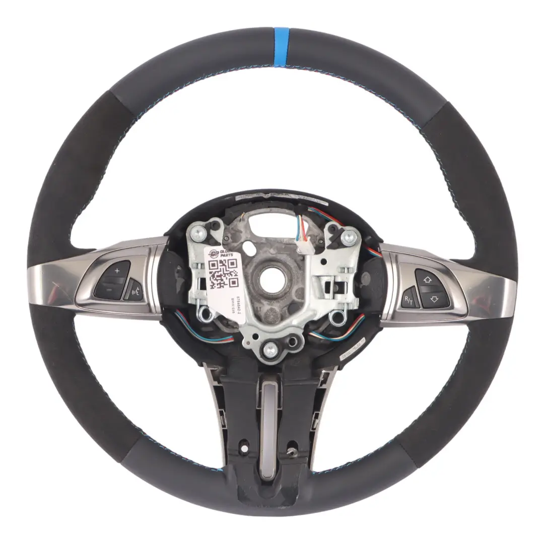 NUOVO Nero Pelle Alcantara M Sport Guarda Volante Multifunzione per BMW Z4 E85 con numero di parte 6784842 BMW Z4 E85 NUOVO Nero Pelle Alcantara M Sport Guarda Volante Multifunzione - SKU 6784842-2 - Numero di parte 6784842