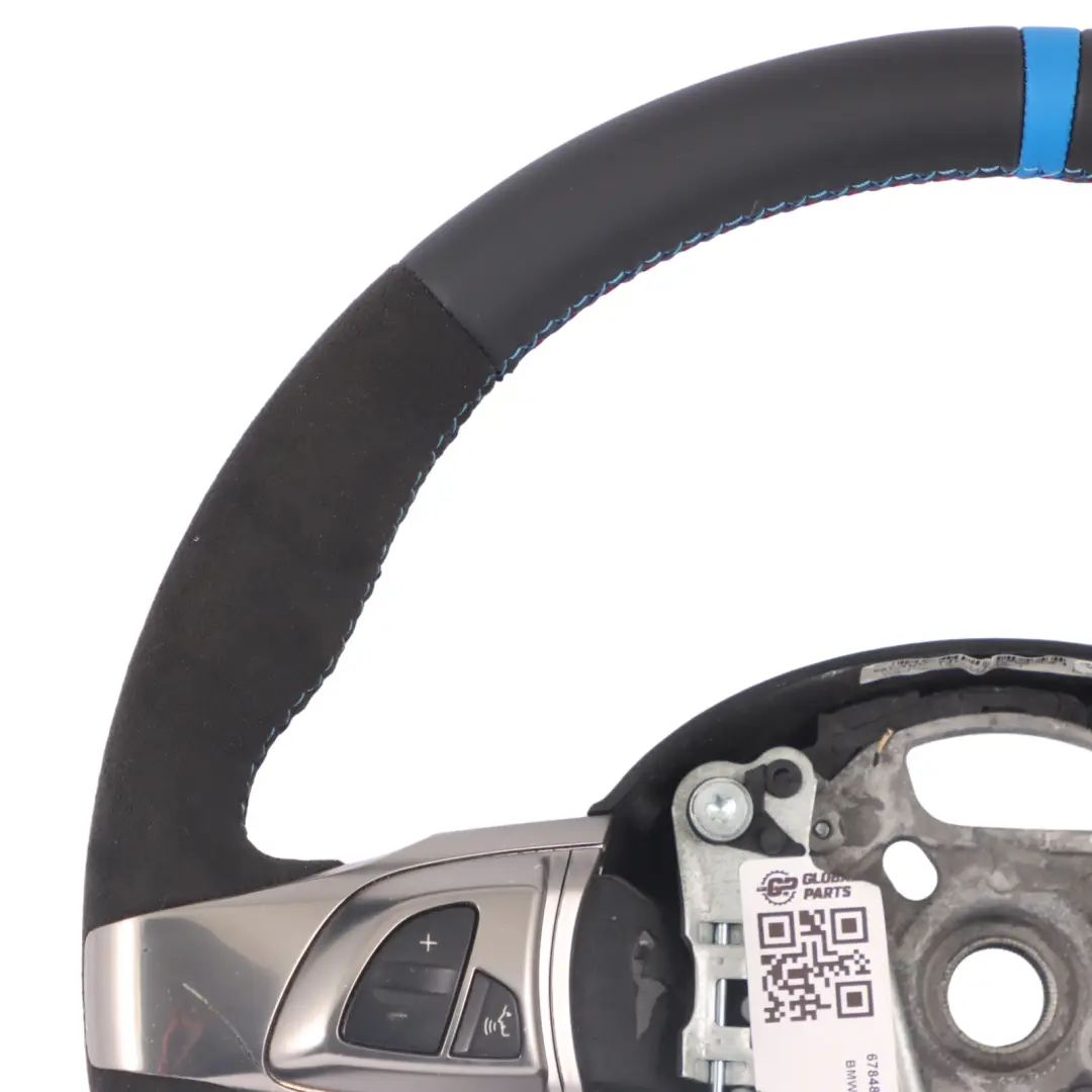 NEU Schwarzes Leder Alcantara M Sport Siehe Lenkrad Multifunktion für BMW Z4 E85 mit Teilenummer 6784842 BMW Z4 E85 NEU Schwarzes Leder Alcantara M Sport Siehe Lenkrad Multifunktion - SKU 6784842-2 - Teilenummer 6784842