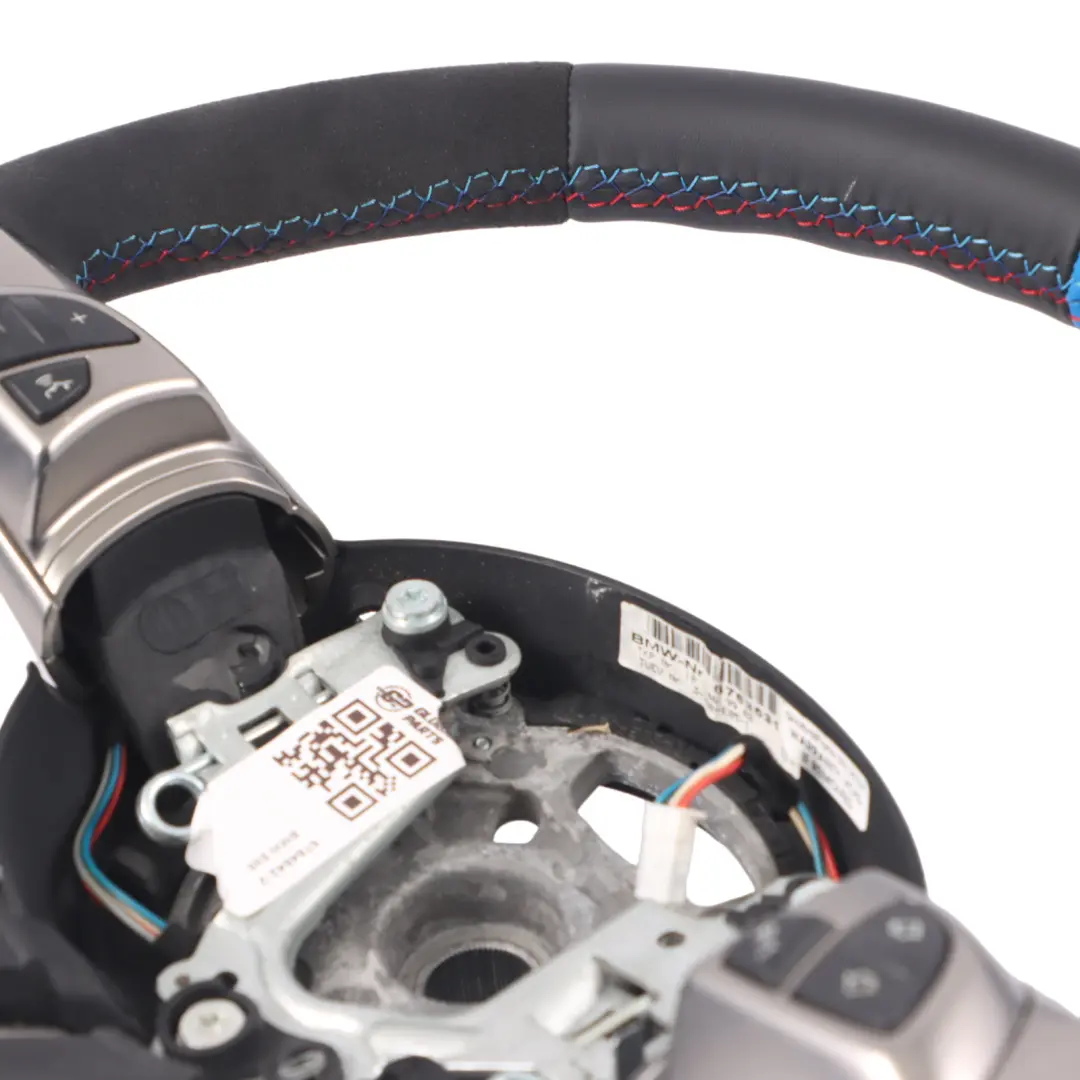 NUOVO Nero Pelle Alcantara M Sport Guarda Volante Multifunzione per BMW Z4 E85 con numero di parte 6784842 BMW Z4 E85 NUOVO Nero Pelle Alcantara M Sport Guarda Volante Multifunzione - SKU 6784842-2 - Numero di parte 6784842