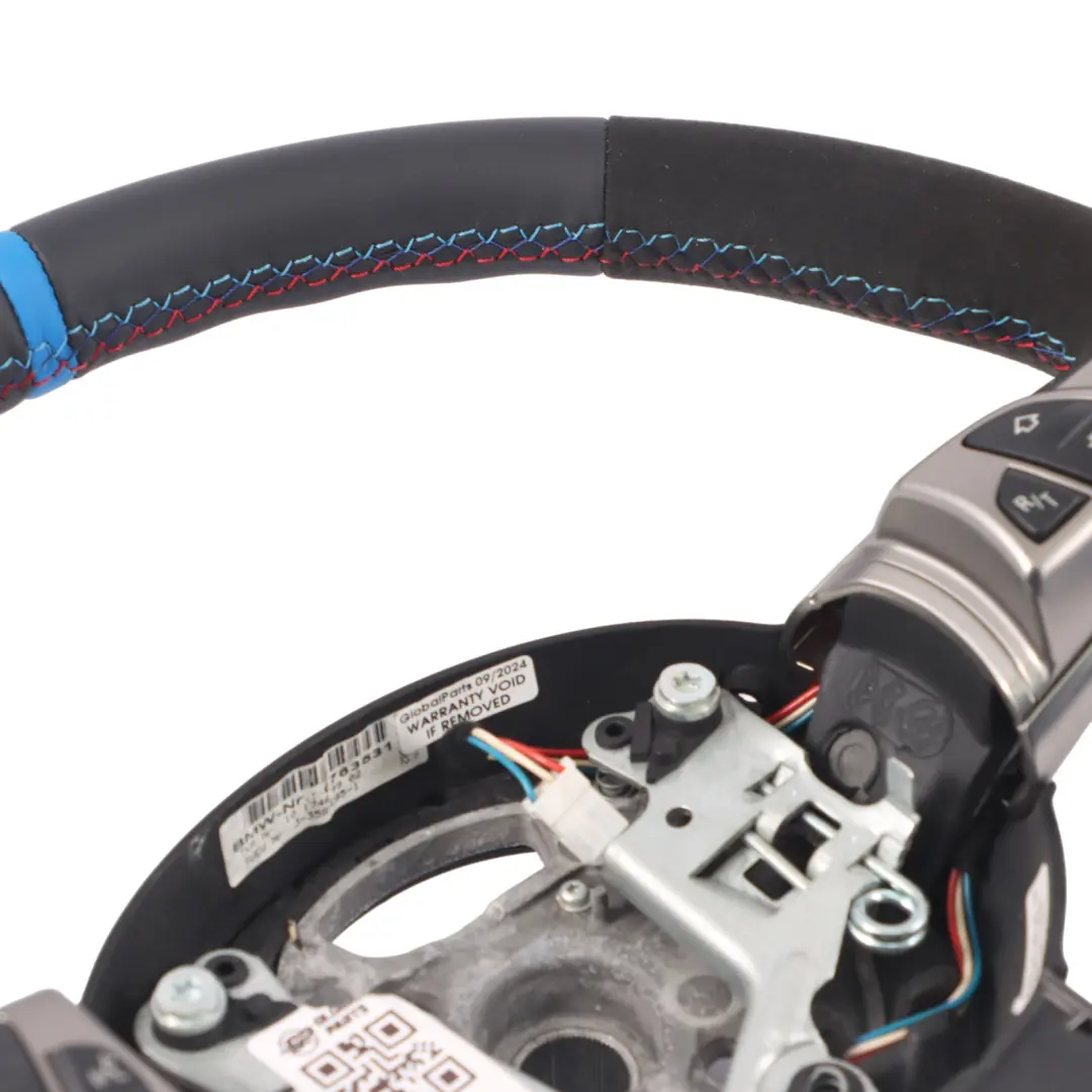 Leather Alcantara M Sport Look Steering Wheel Multifunction to BMW Z4 E85 NEW Black with Part number 6784842 BMW Z4 E85 NEW Black Leather Alcantara M Sport Look Steering Wheel Multifunction - SKU 6784842-2 - Part number 6784842