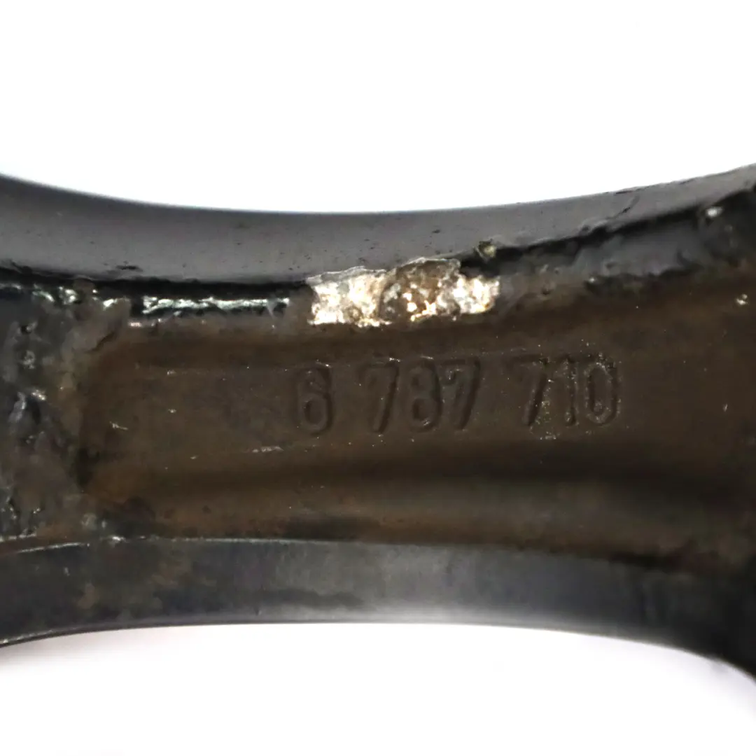 Alloy Rim 17" ET:48 7J Web Cross Spoke 98 to Mini Cooper R50 R56 Black Wheel with Part number 6787710 Mini Cooper R50 R56 Black Wheel Alloy Rim 17" ET:48 7J Web Cross Spoke 98 - SKU 6787710-3 - Part number 6787710