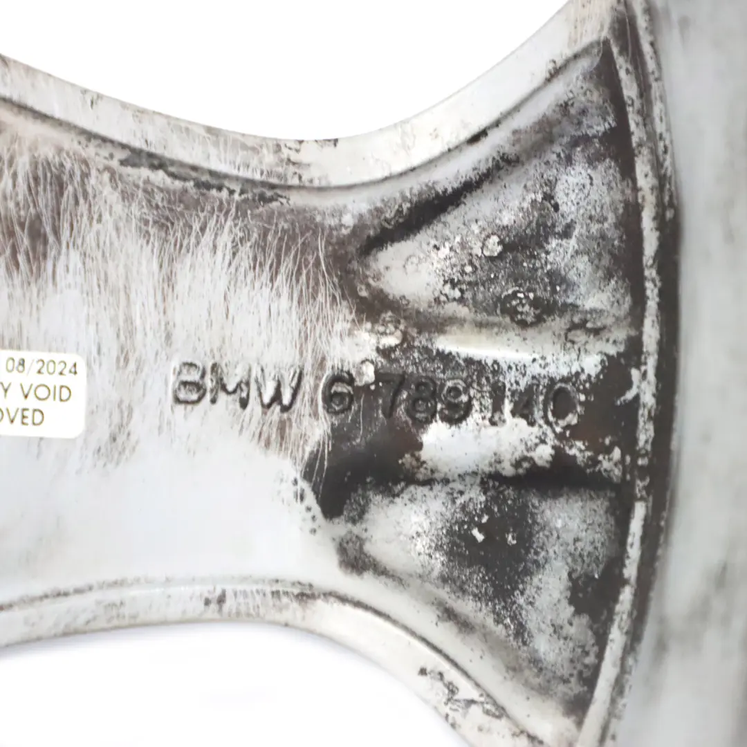 BMW X1 E84 Silver Wheel Alloy Rim 17" 7,5J ET:34 Star Spoke 317 - SKU 6789140-4 - Part number 6789140