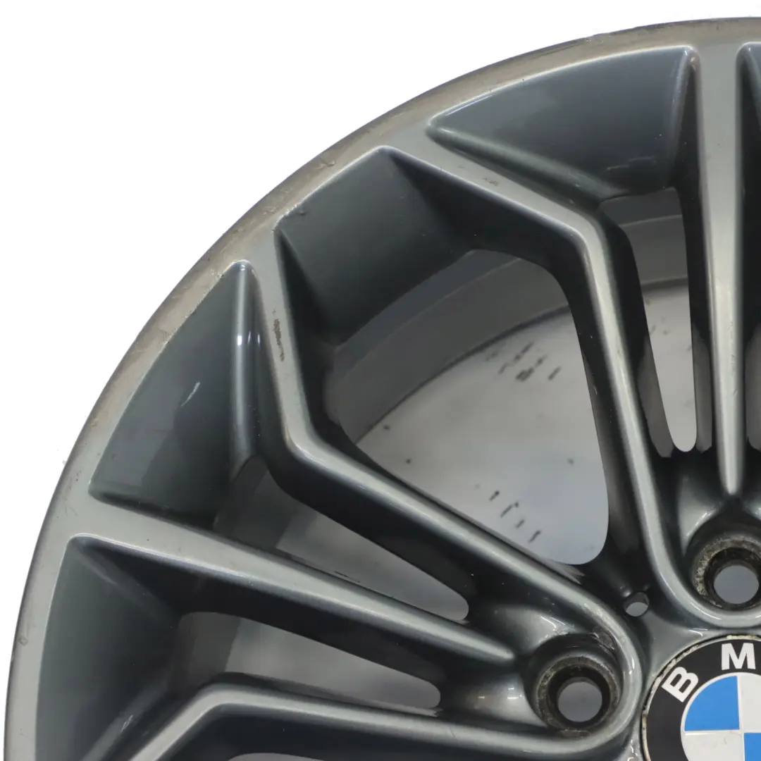 Llanta aleación Ferric Gris 18" Styling 323 8J ET:30 para BMW X1 E84 con número de pieza 6789147 BMW X1 E84 Llanta aleación Ferric Gris 18" Styling 323 8J ET:30 - SKU 6789147-3 - Número de pieza 6789147