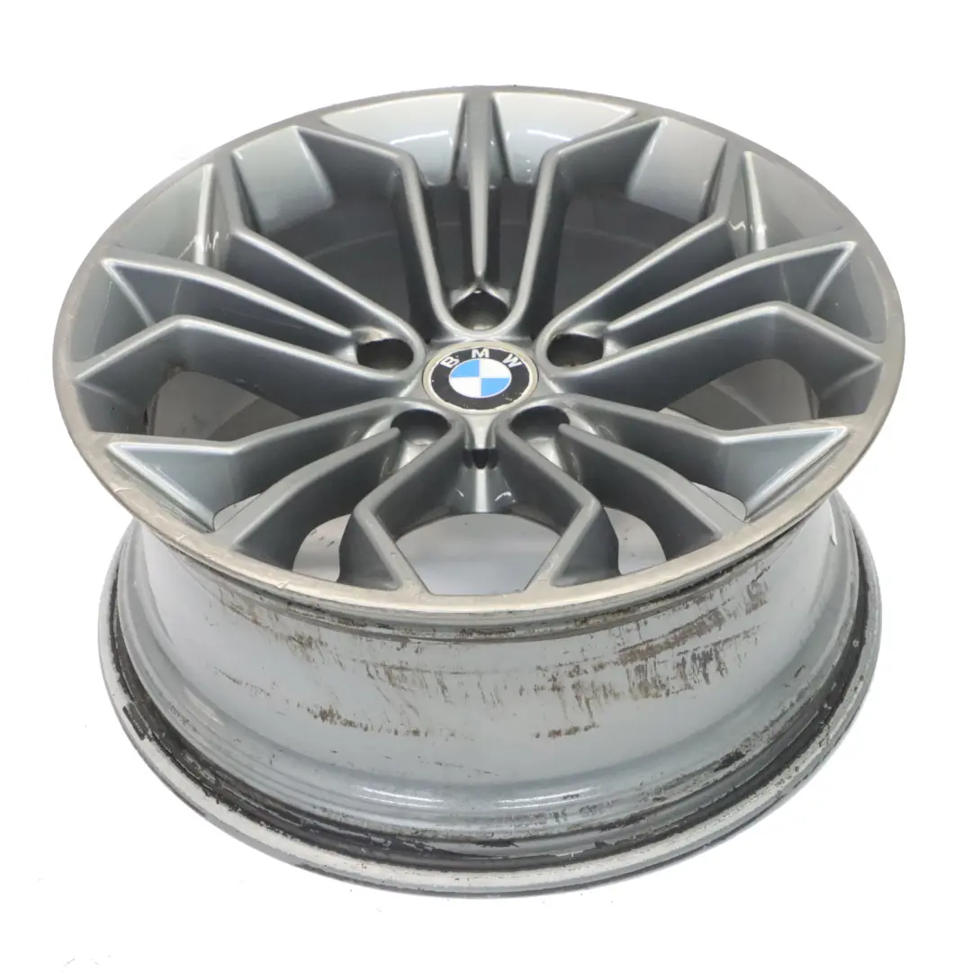 BMW X1 E84 Jante Alliage Ferric gris 18" Nid d'abeille 323 8J ET:30 - SKU 6789147-4 - Numéro de pièce 6789147