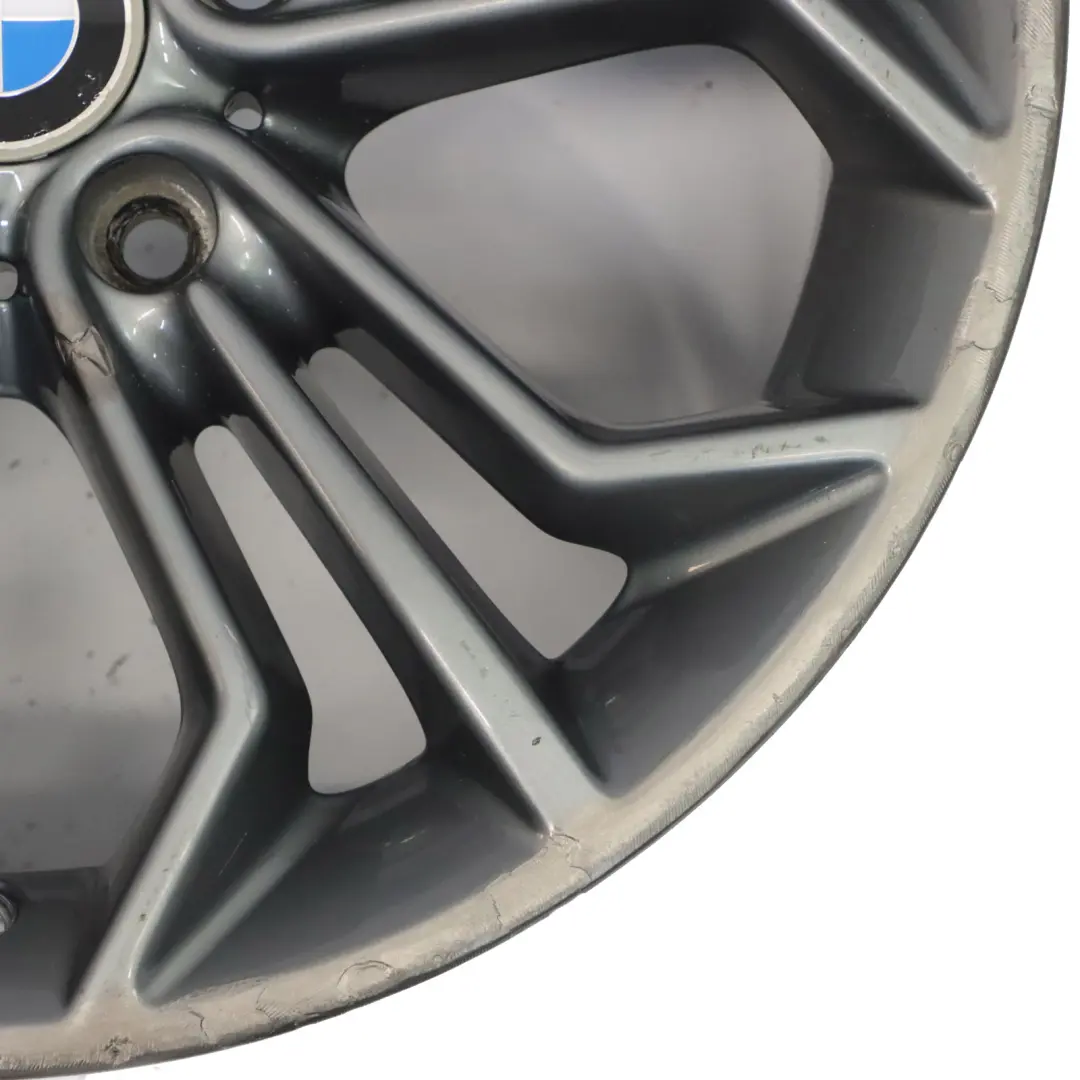 Wheel Rim BMW X1 E84 Alloy Ferricgrey 18" Honeycomb Styling 323 9J ET:41 - SKU 6789148-1 - Part number 6789148
