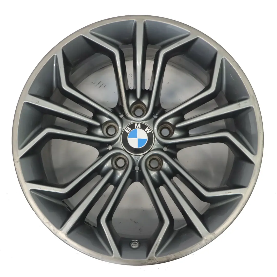 Rim Alloy Ferricgrey 18" Honeycomb Styling 323 9J ET:41 to BMW X1 E84 Wheel with Part number 6789148 BMW X1 E84 Wheel Rim Alloy Ferricgrey 18" Honeycomb Styling 323 9J ET:41 - SKU 6789148-5 - Part number 6789148