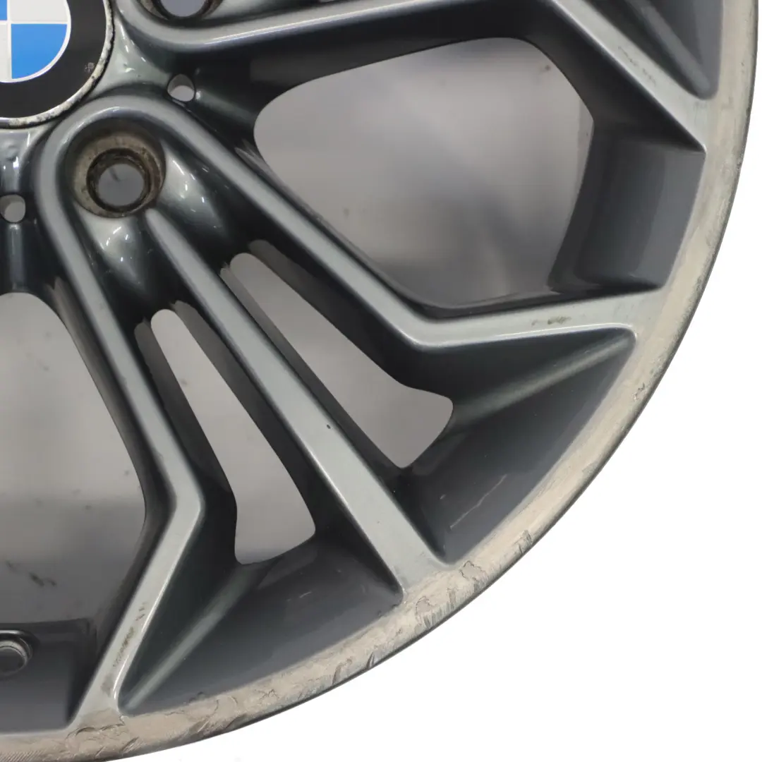 Rim Alloy Ferricgrey 18" Honeycomb Styling 323 9J ET:41 to BMW X1 E84 Wheel with Part number 6789148 BMW X1 E84 Wheel Rim Alloy Ferricgrey 18" Honeycomb Styling 323 9J ET:41 - SKU 6789148-5 - Part number 6789148