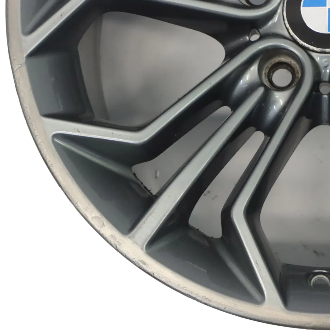 Rim Alloy Ferricgrey 18" Honeycomb Styling 323 9J ET:41 to BMW X1 E84 Wheel with Part number 6789148 BMW X1 E84 Wheel Rim Alloy Ferricgrey 18" Honeycomb Styling 323 9J ET:41 - SKU 6789148-5 - Part number 6789148