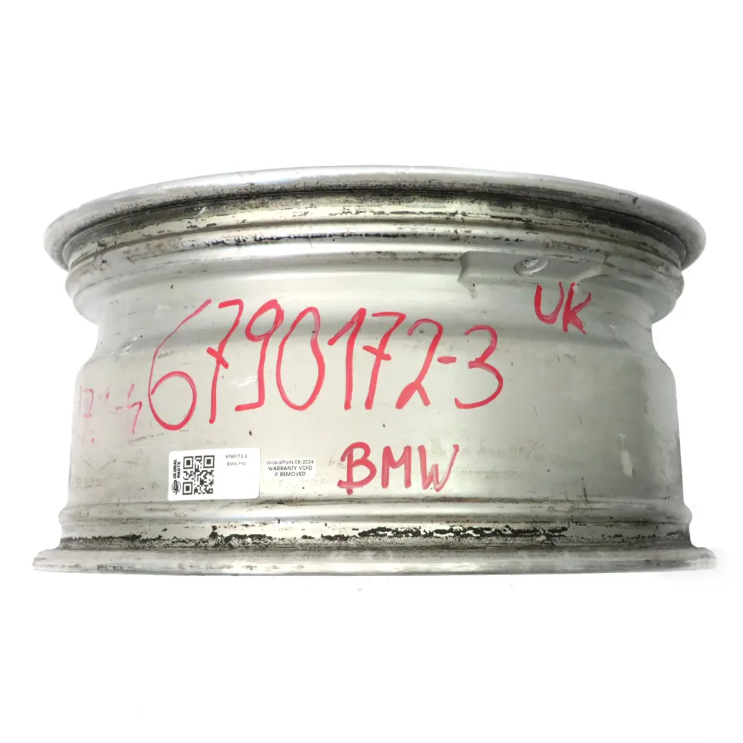 Alloy Wheel Rim 17" Star Spoke 327 ET:30 8J to BMW F06 F10 F11 F12 with Part number 6790172 BMW F06 F10 F11 F12 Alloy Wheel Rim 17" Star Spoke 327 ET:30 8J - SKU 6790172-3 - Part number 6790172