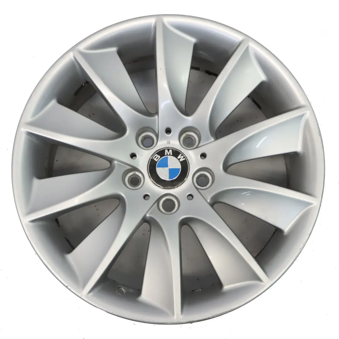 Argento Luce Cerchio 18" 8J ET:30 Turbine Styling 329 per BMW F10 F11 con numero di parte 6790174 BMW F10 F11 Argento Luce Cerchio 18" 8J ET:30 Turbine Styling 329 - SKU 6790174-1 - Numero di parte 6790174