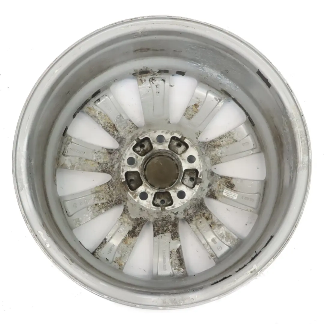 BMW F10 F11 Argento Luce Cerchio 18" 8J ET:30 Turbine Styling 329 - SKU 6790174-1 - Numero di parte 6790174