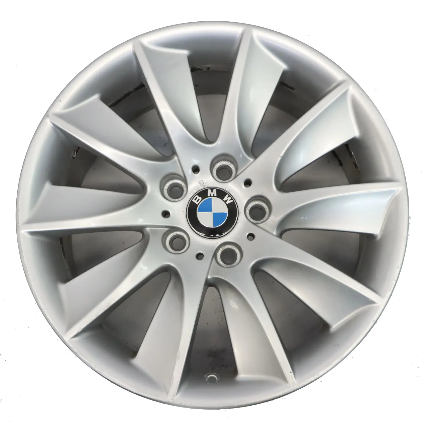 BMW F10 F11 Argento Luce Cerchio 18" 9J ET:44 Turbine styling 329 6790175