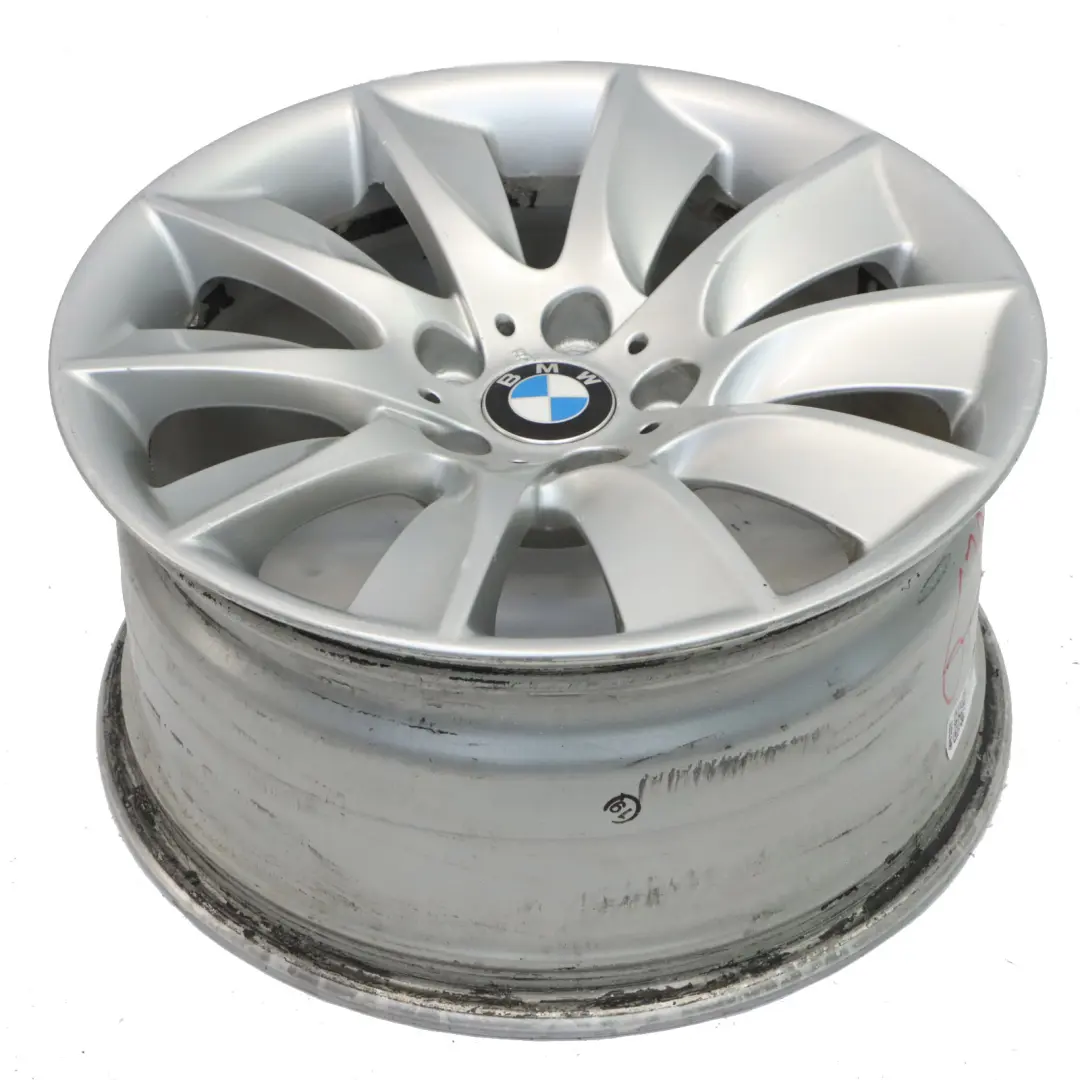 BMW F10 F11 Argento Luce Cerchio 18" 9J ET:44 Turbine styling 329 - SKU 6790175-1 - Numero di parte 6790175
