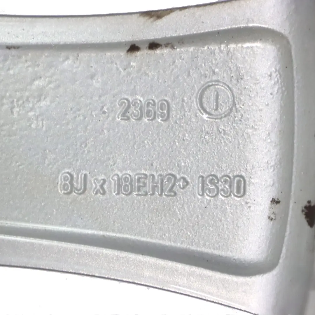 BMW F10 F11 F12 Felga Aluminiowa Srebrna 8J 18" ET:30 - SKU 6790176-1 - Numer Części 6790176