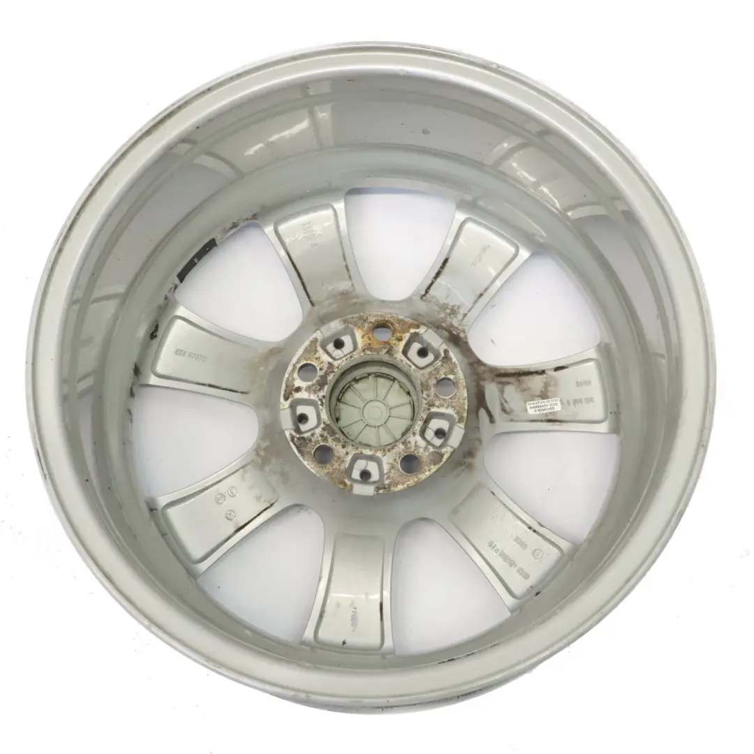 BMW F10 F11 F12 Argento Cerchio in Lega Star Spoke 330 8J 18" ET:30 - SKU 6790176-1 - Numero di parte 6790176