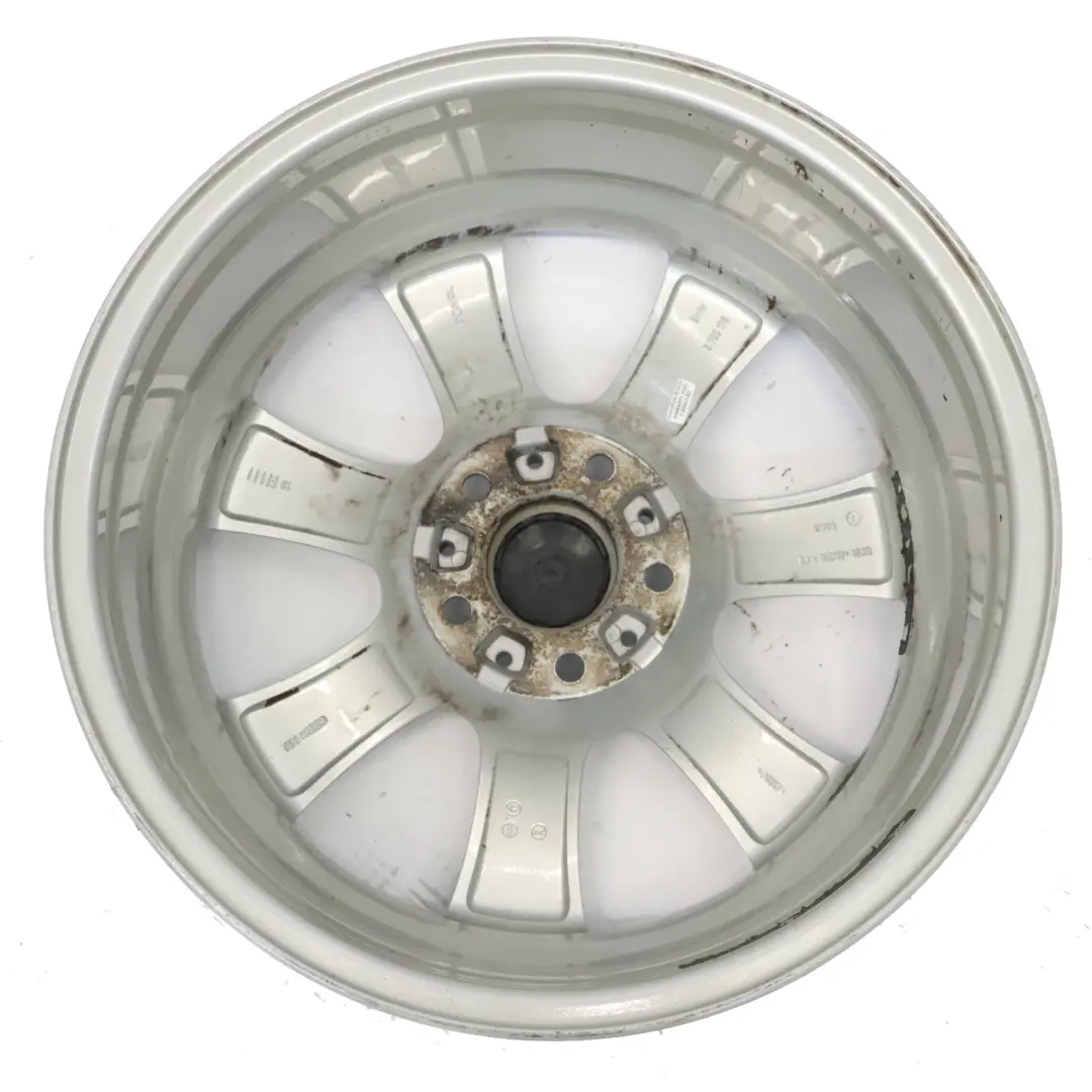 Argento Cerchio in Lega Star Spoke 330 8J 18" ET:30 per BMW F10 F11 F12 con numero di parte 6790176 BMW F10 F11 F12 Argento Cerchio in Lega Star Spoke 330 8J 18" ET:30 - SKU 6790176-2 - Numero di parte 6790176