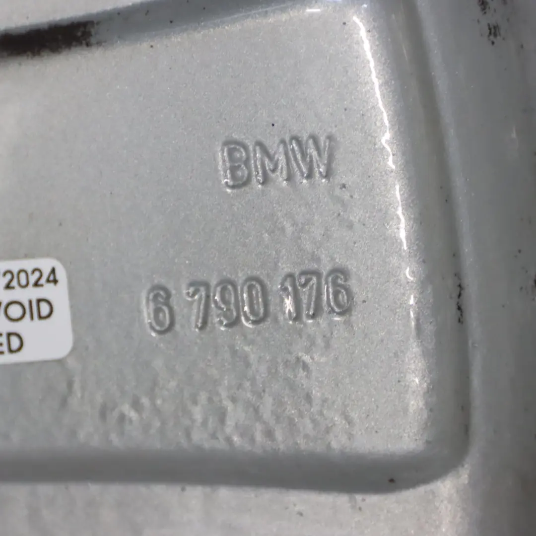 BMW F10 F11 F12 Silver Wheel Alloy Rim Star Spoke 330 8J 18" ET:30 - SKU 6790176-3 - Part number 6790176