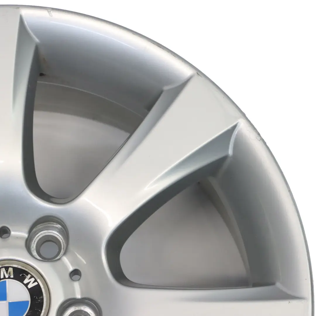 Alloy Rim Star Spoke 330 8J 18" ET:30 to BMW F10 F11 F12 Silver Wheel with Part number 6790176 BMW F10 F11 F12 Silver Wheel Alloy Rim Star Spoke 330 8J 18" ET:30 - SKU 6790176-3 - Part number 6790176