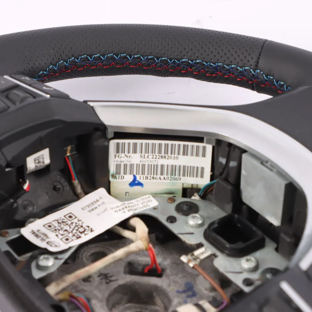 NUOVO Pelle Nera Sport Riscaldato per Volante BMW F01 F10 F11 F12 F07 con numero di parte 6790894 Volante BMW F01 F10 F11 F12 F07 NUOVO Pelle Nera Sport Riscaldato - SKU 6790894-1 - Numero di parte 6790894