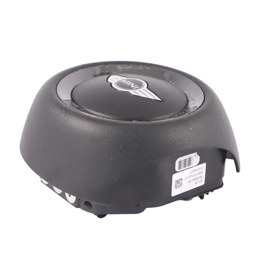 Mini Cooper R55 R56 R57 Module / Capuchon / Milieu de Volant Sport Noir Airbag - SKU 6791372-1 - Numéro de pièce 6791372