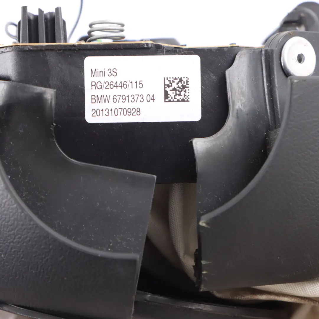 Mini R55 R56 LCI Steering Wheel Driver's Sports Air Module Black DAMAGED - SKU 6791373-8 - Part number 6791373